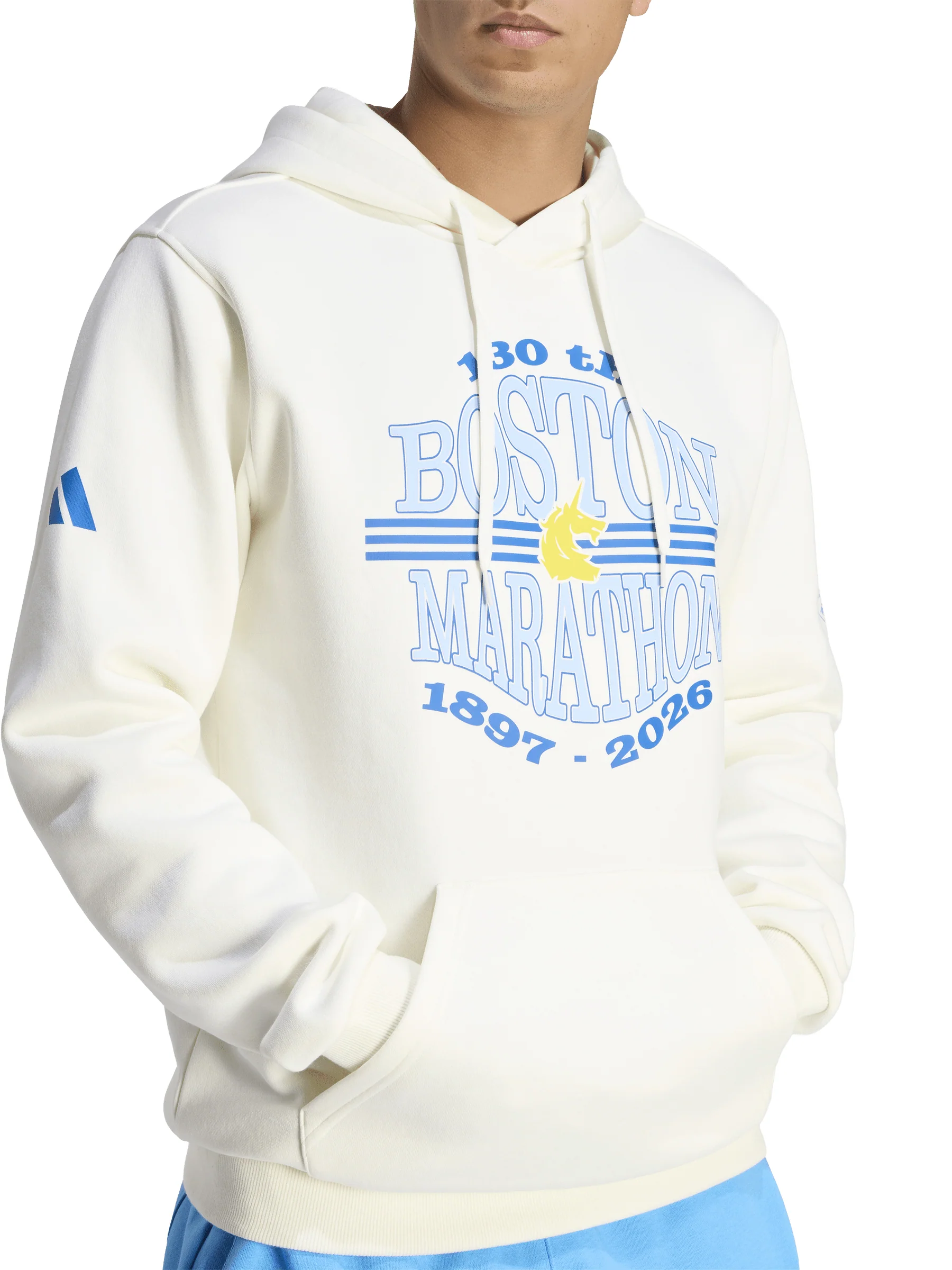 Adidas Men's Boston Marathon® 2026 Graphic Hoody - Image 4