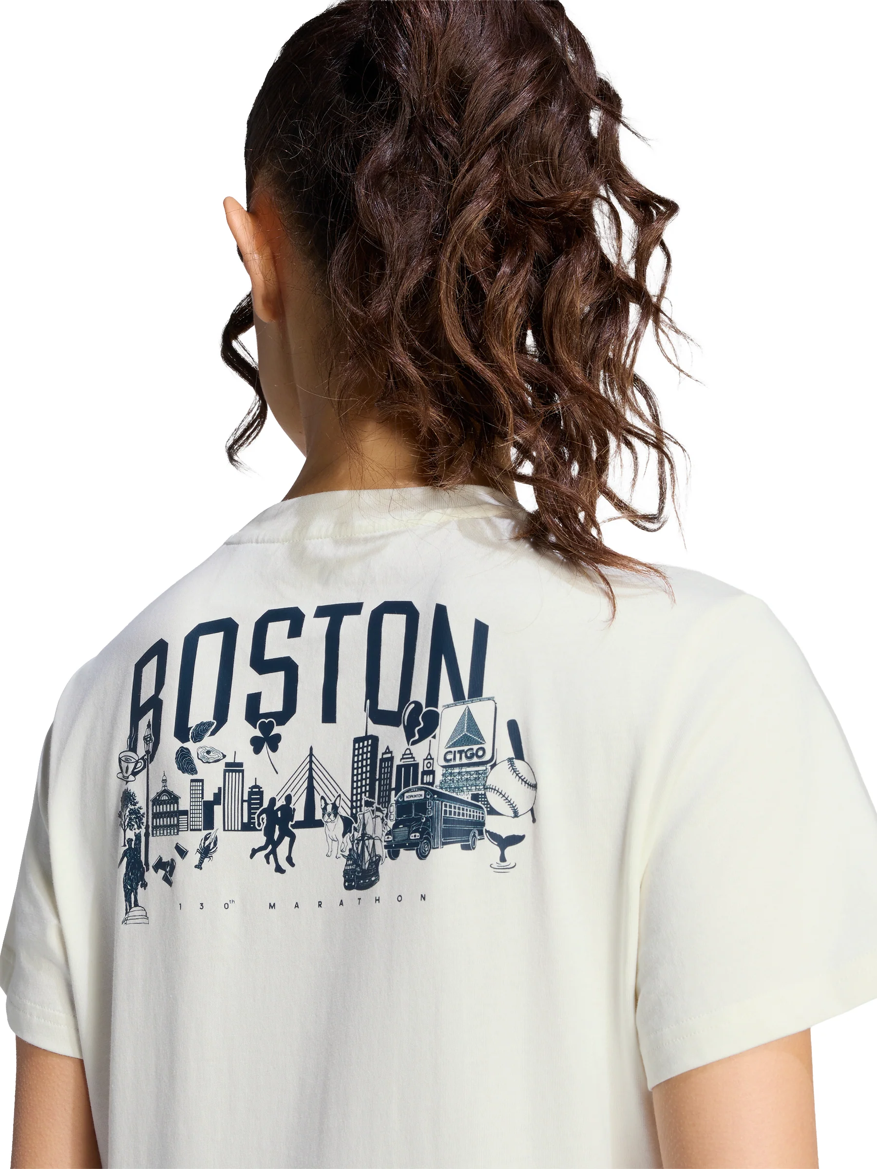 Adidas Women's Boston Marathon® 2026 City Tee - Image 2