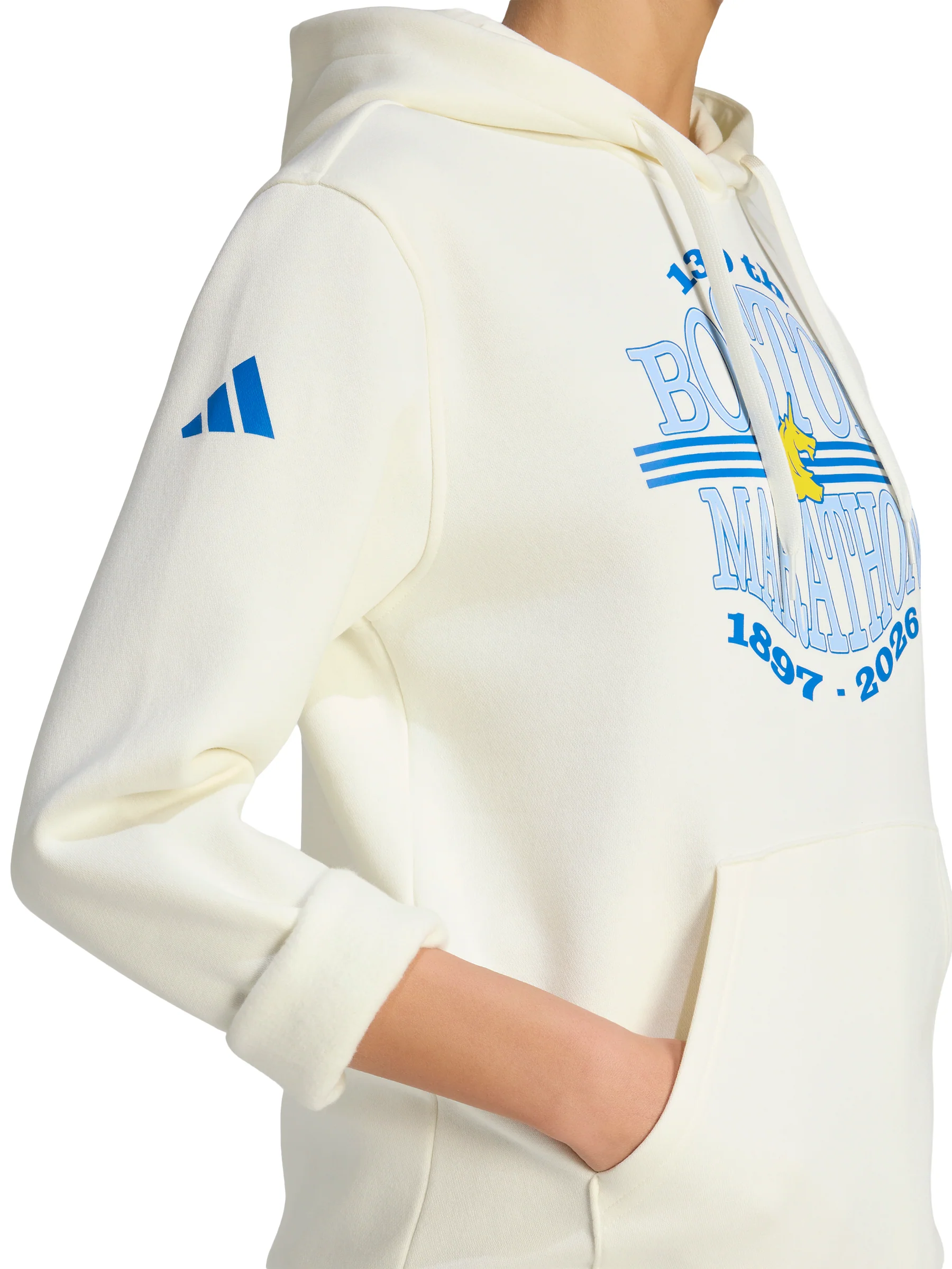 Adidas Women's Boston Marathon® 2026 Graphic Hoody - Image 4