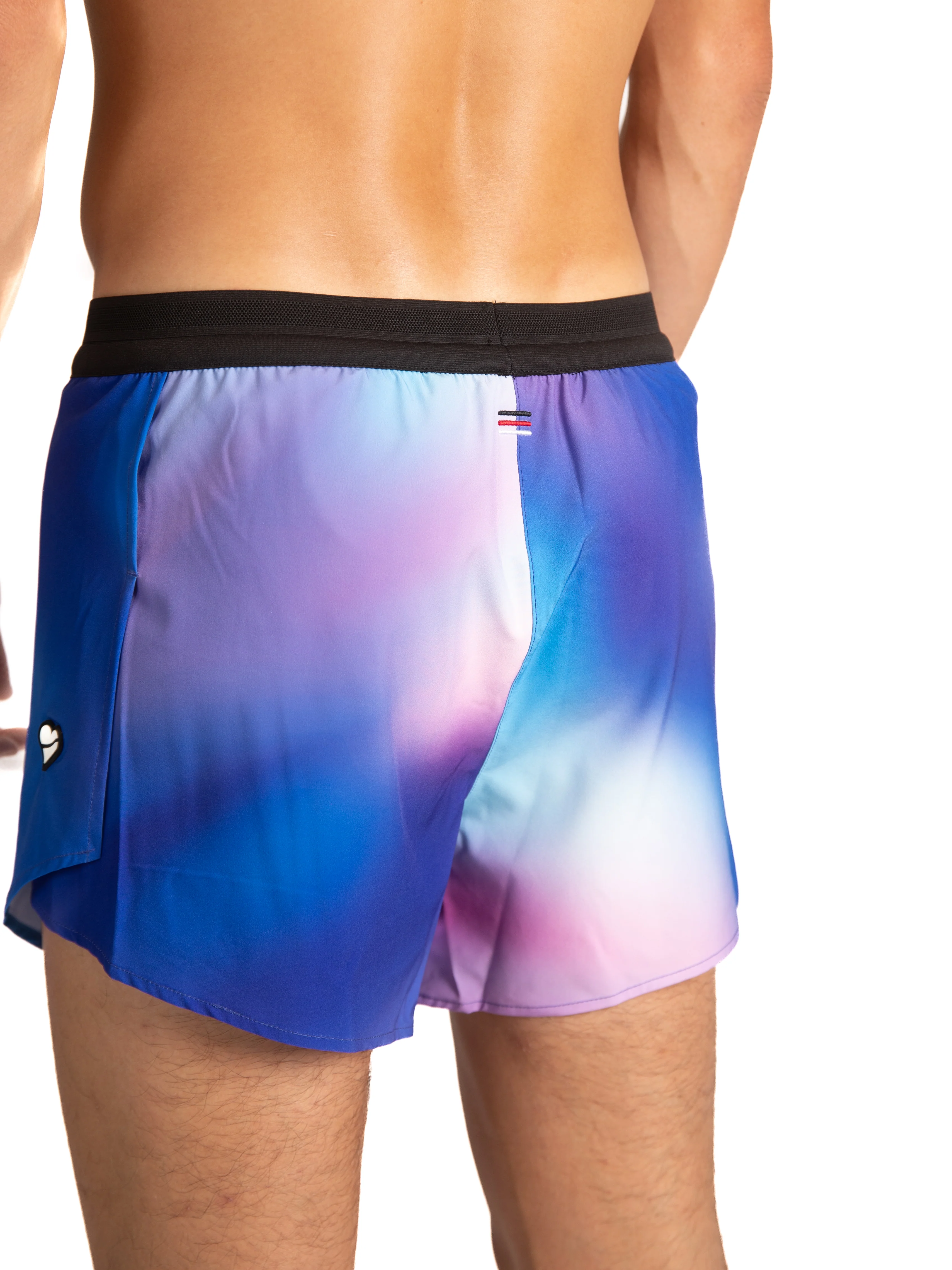 Heartbreak Men's Bear Cage 2" Aurora Split Shorts - Image 7