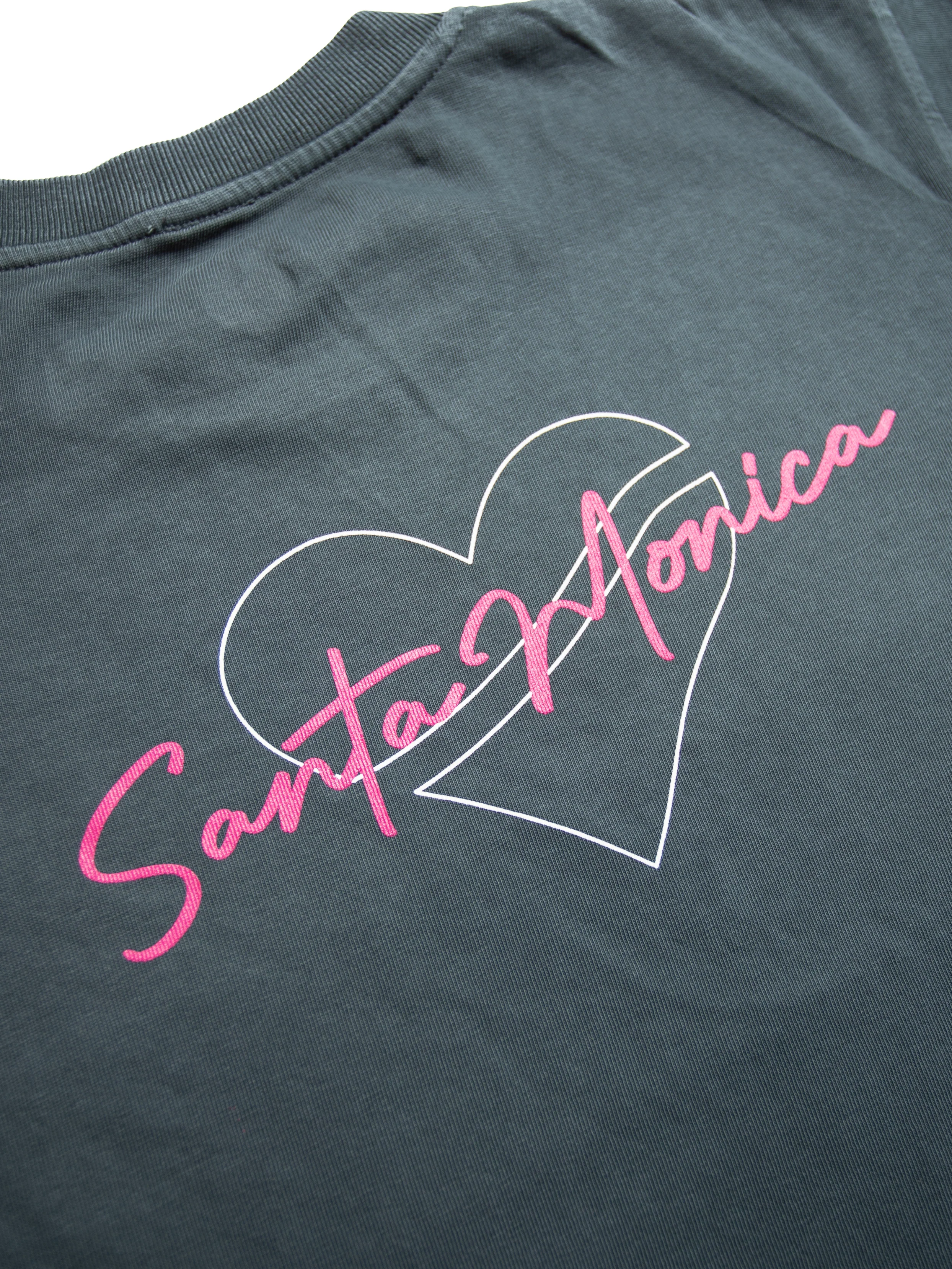 Heartbreak Santa Monica Outline Heart Tee - Image 3