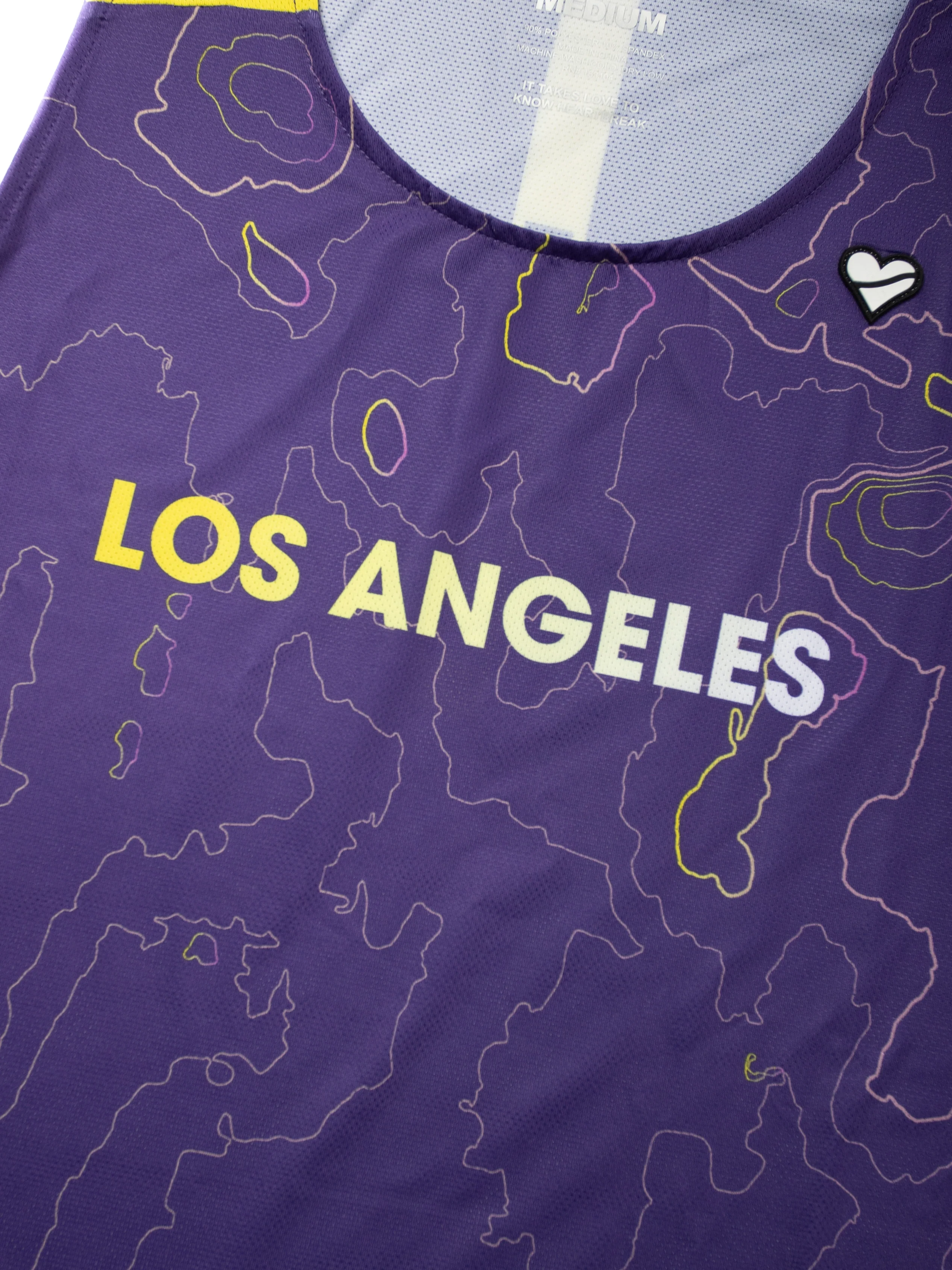 Heartbreak Men's Los Angeles Singlet - Image 13