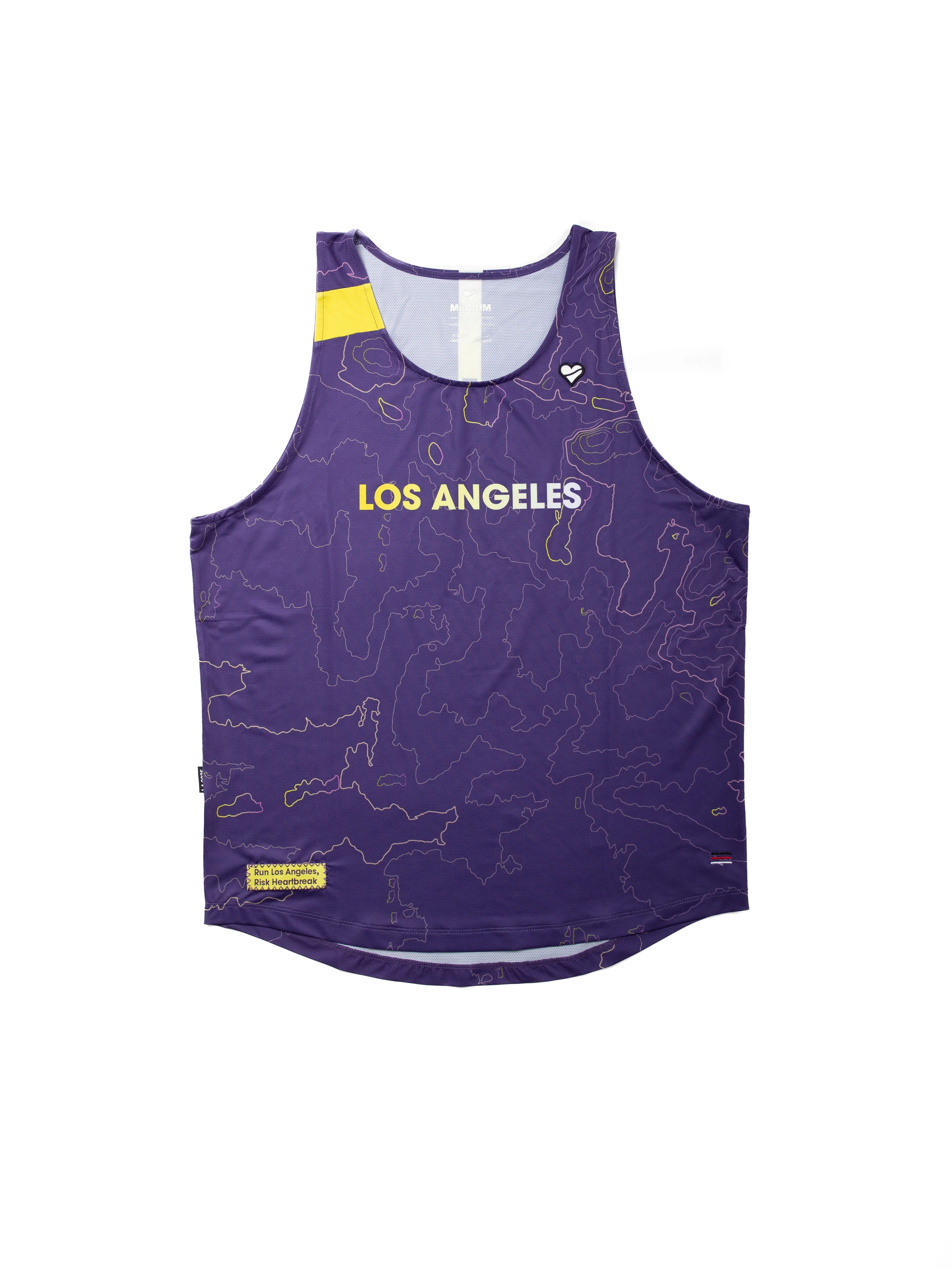Heartbreak Men's Los Angeles Singlet - Image 2