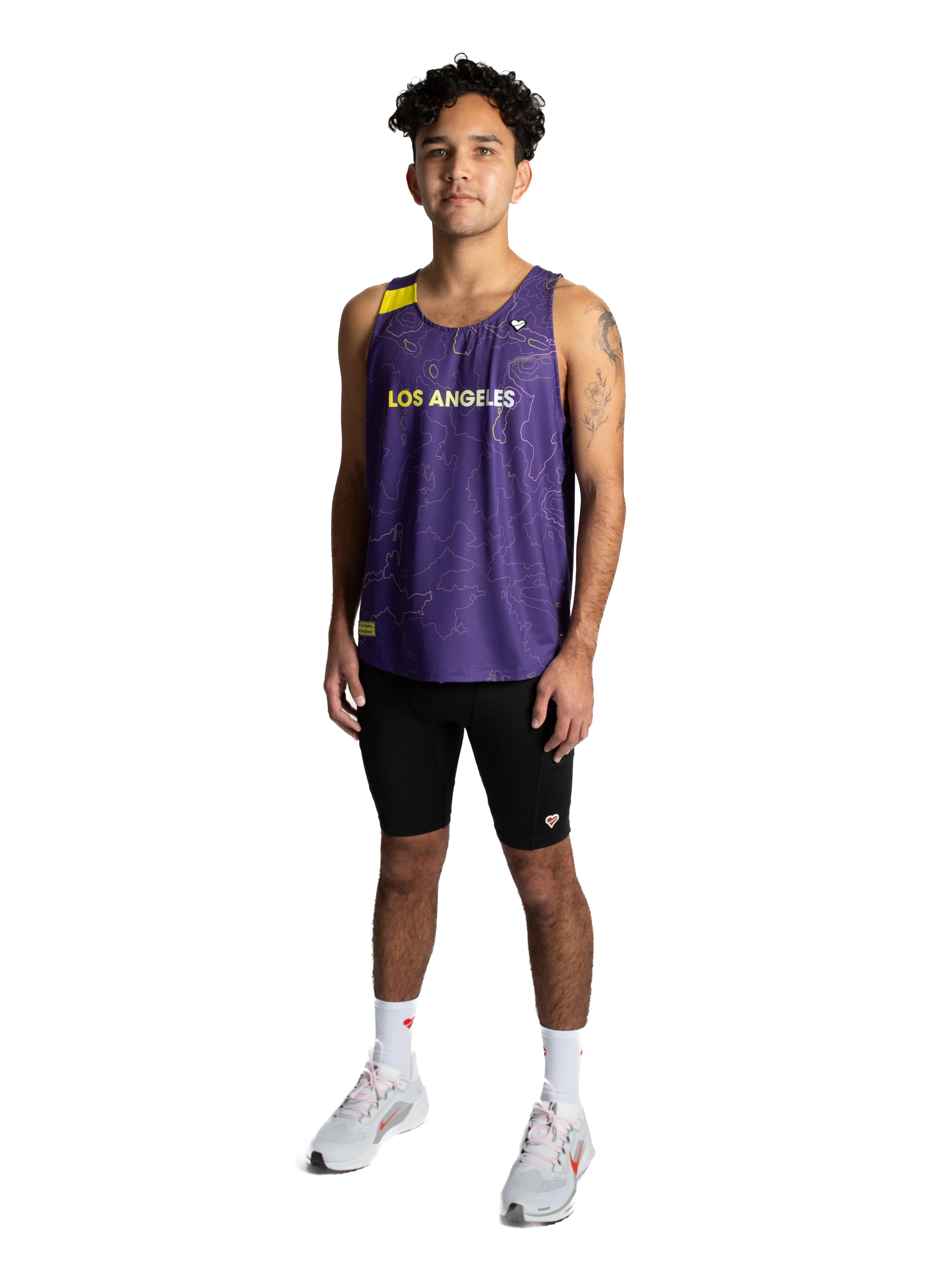 Heartbreak Men's Los Angeles Singlet - Image 3