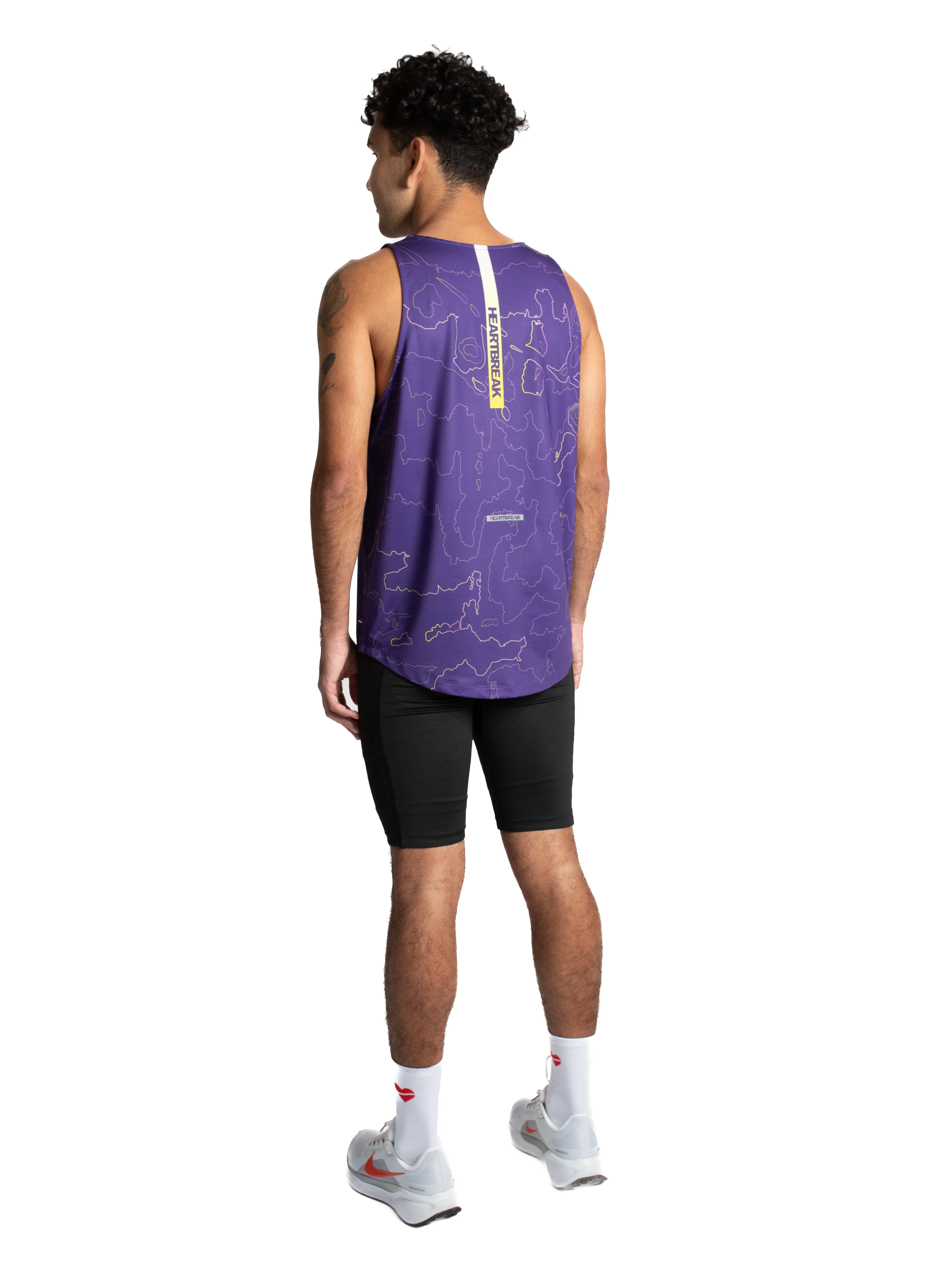 Heartbreak Men's Los Angeles Singlet - Image 7