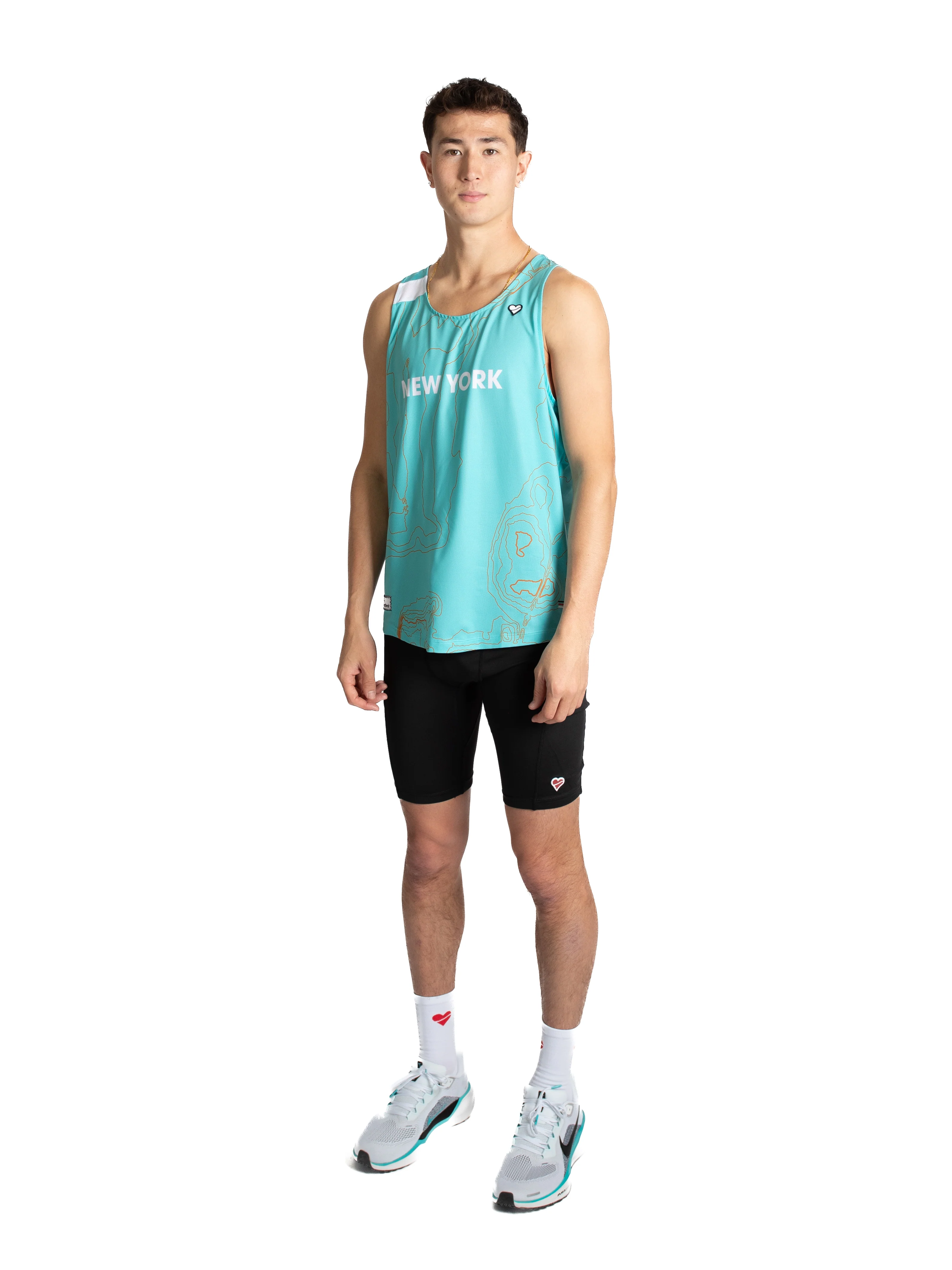 Heartbreak Men's New York Singlet - Image 3