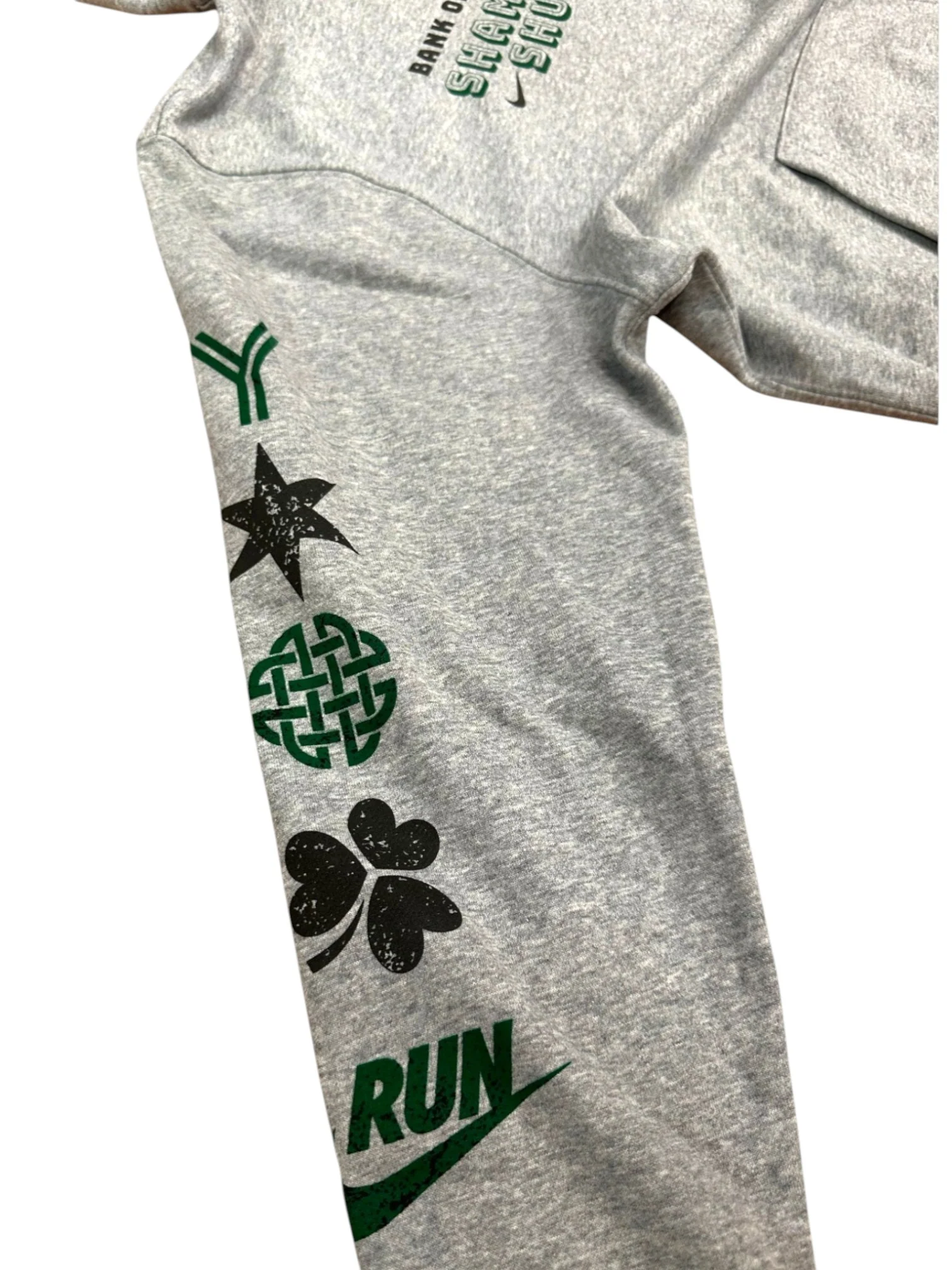 Nike Men's Bank of America Shamrock Shuffle Club Fleece Hoodie - Image 9