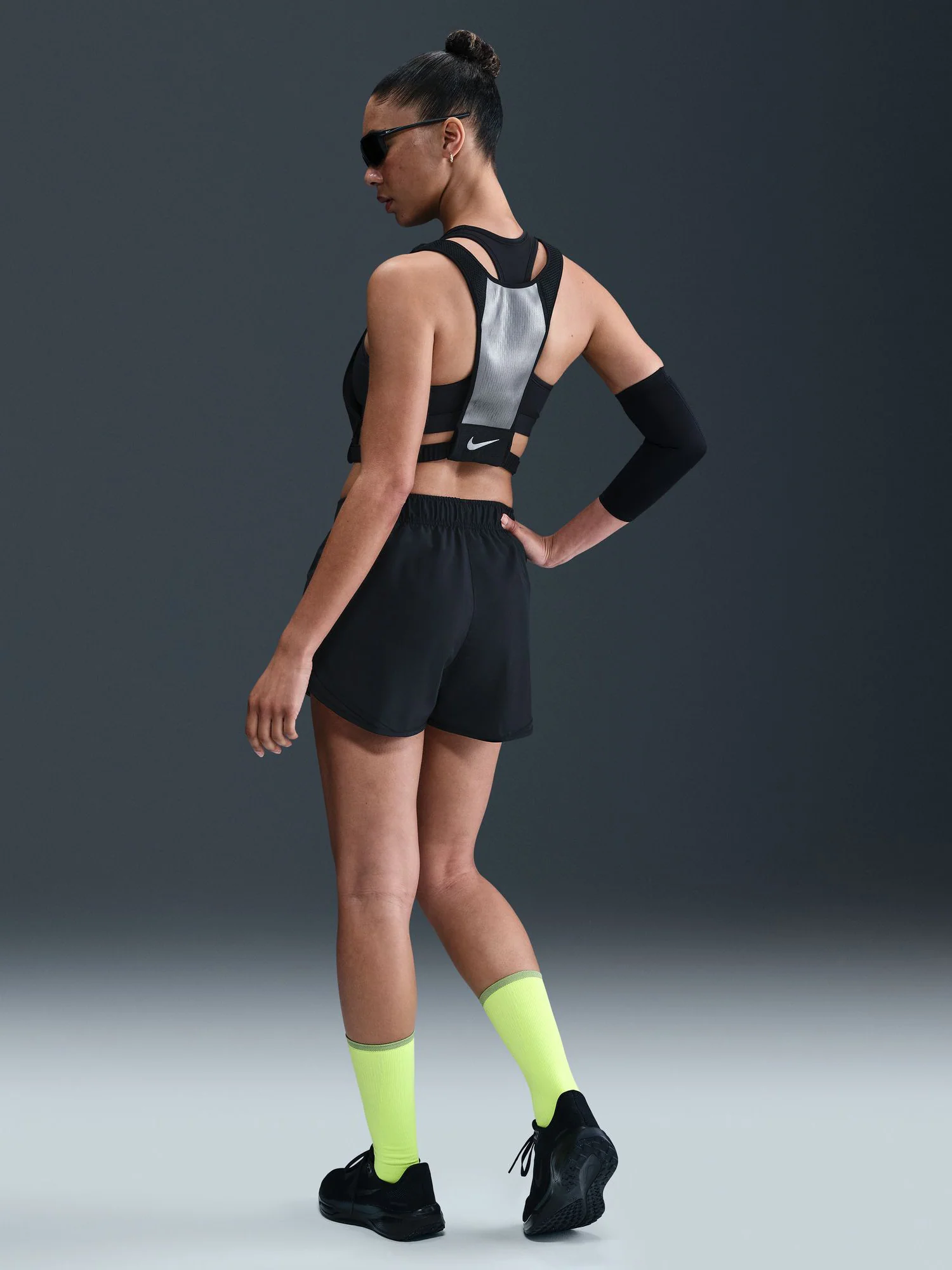 Nike Tempo Women's Dri-FIT Mid-Rise Brief-Lined Running Shorts - Image 4