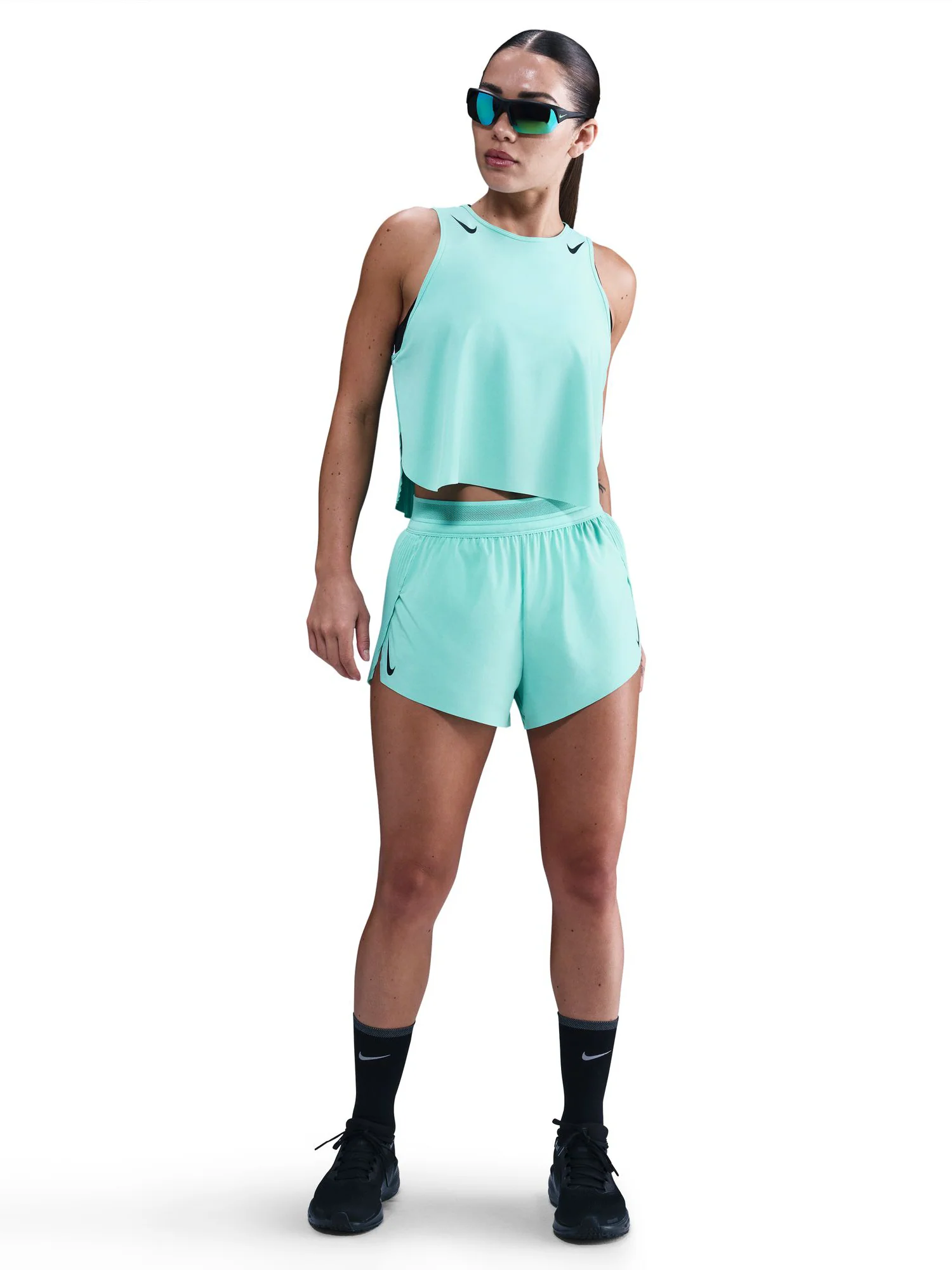 Nike Women's AeroSwift Dri-FIT ADV Cropped Running Tank Top