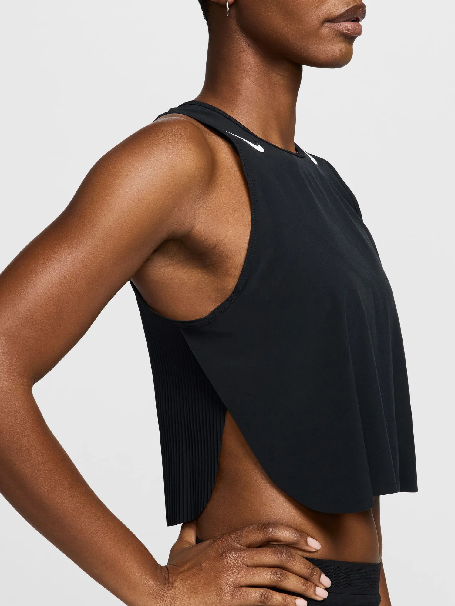 Nike Women's AeroSwift Dri-FIT ADV Cropped Running Tank Top - Image 11