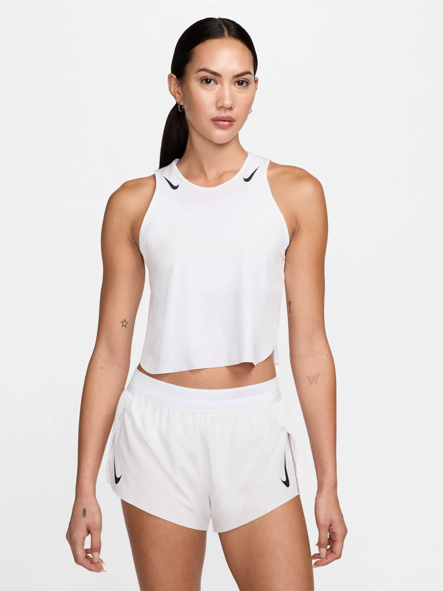 Nike Women's AeroSwift Dri-FIT ADV Cropped Running Tank Top - Image 3