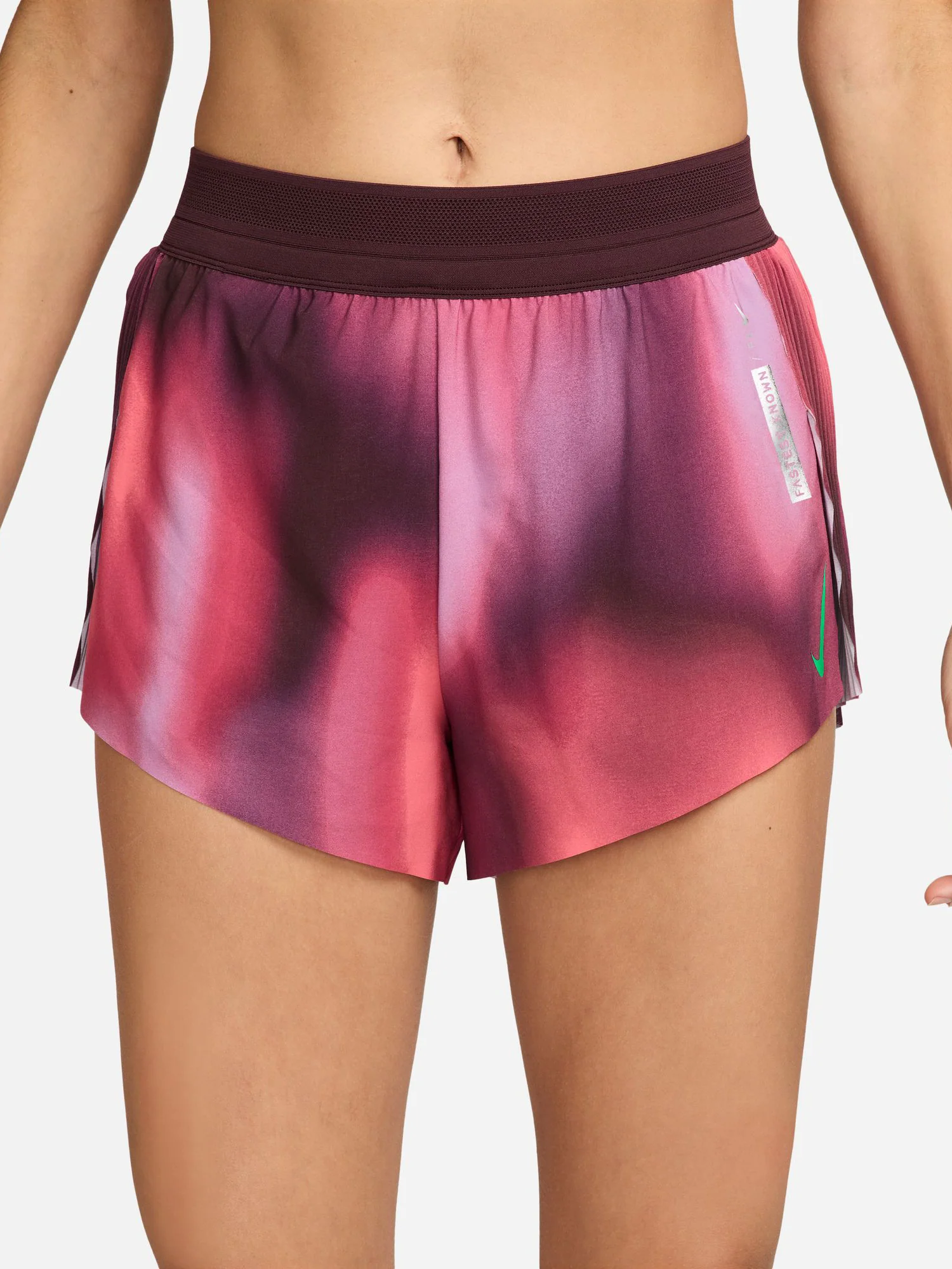 Nike Women's AeroSwift Dri-FIT ADV Mid-Rise 3" Brief-Lined Running Shorts - Image 2