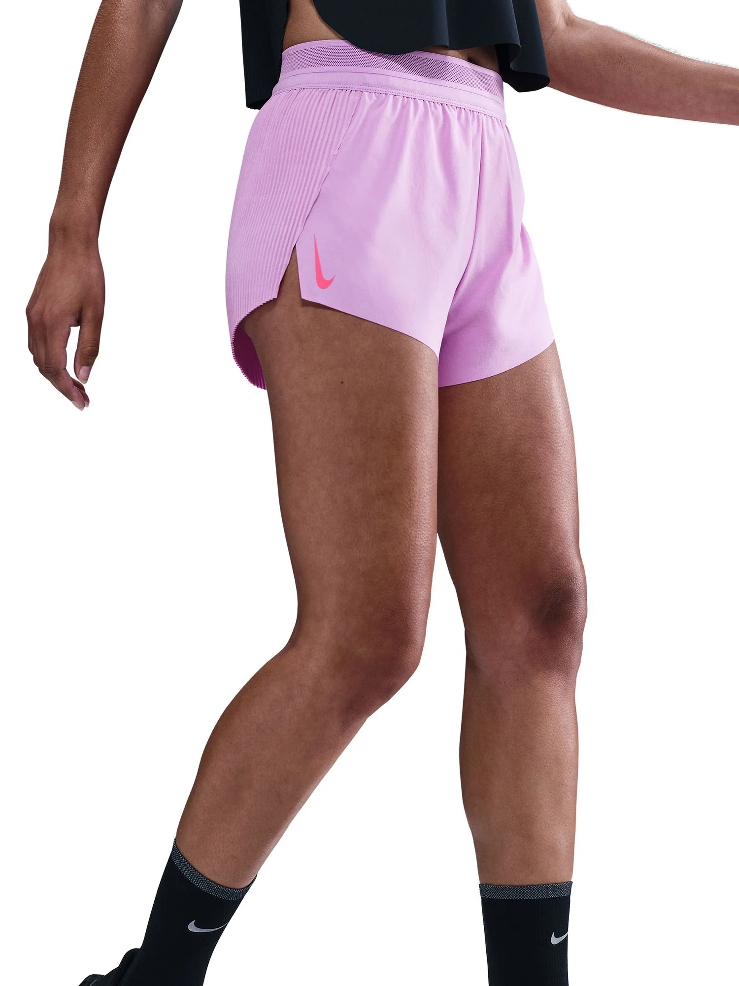 Nike Women's AeroSwift Dri-FIT ADV Mid-Rise 3" Brief-Lined Running Shorts - Image 4