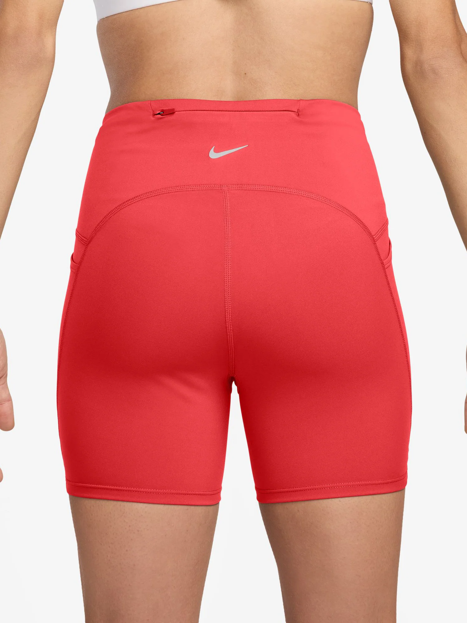 Nike Women's Swift High-Waisted 4" Tight Running Shorts with Pockets - Image 3