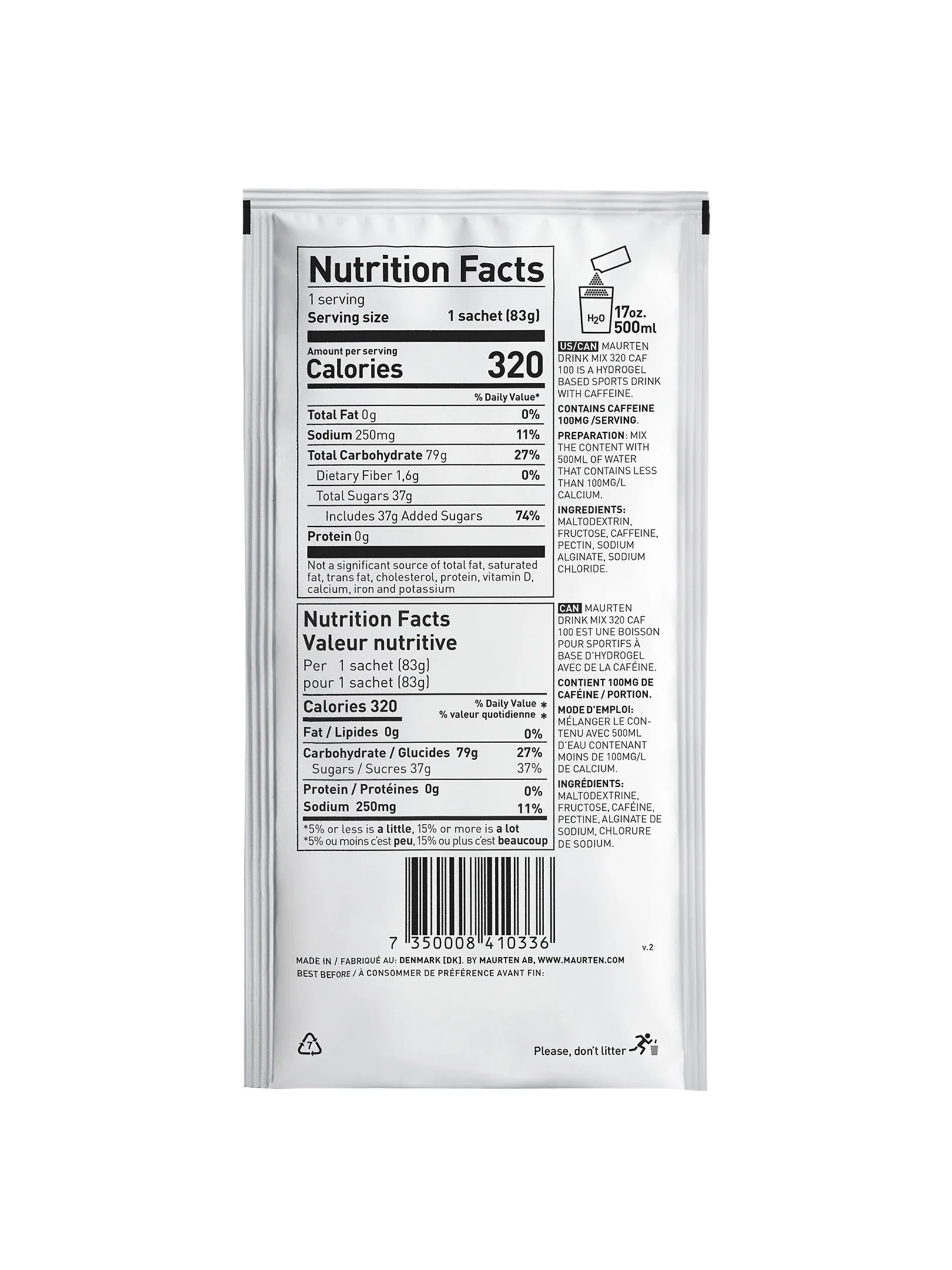 Maurten Drink Mix 320 CAF 100 Box - Image 3