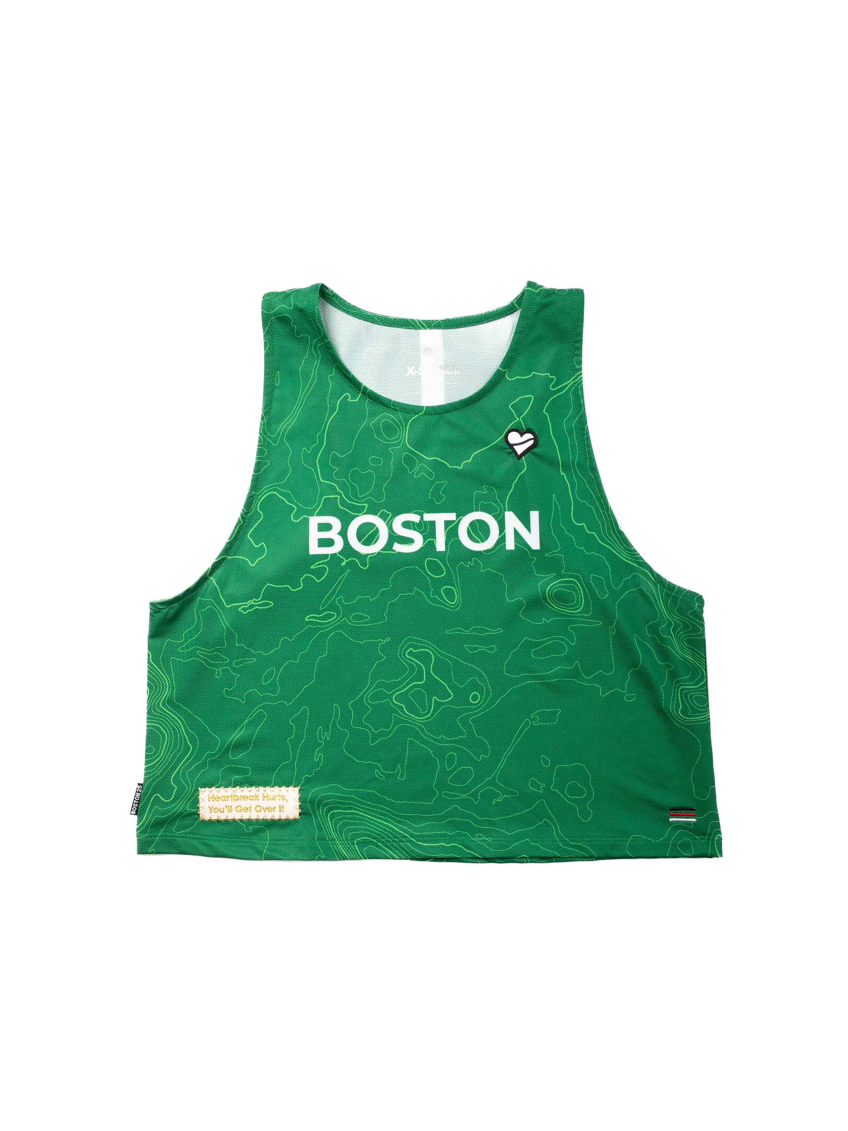 Heartbreak Women's Boston Crop Singlet - Image 2