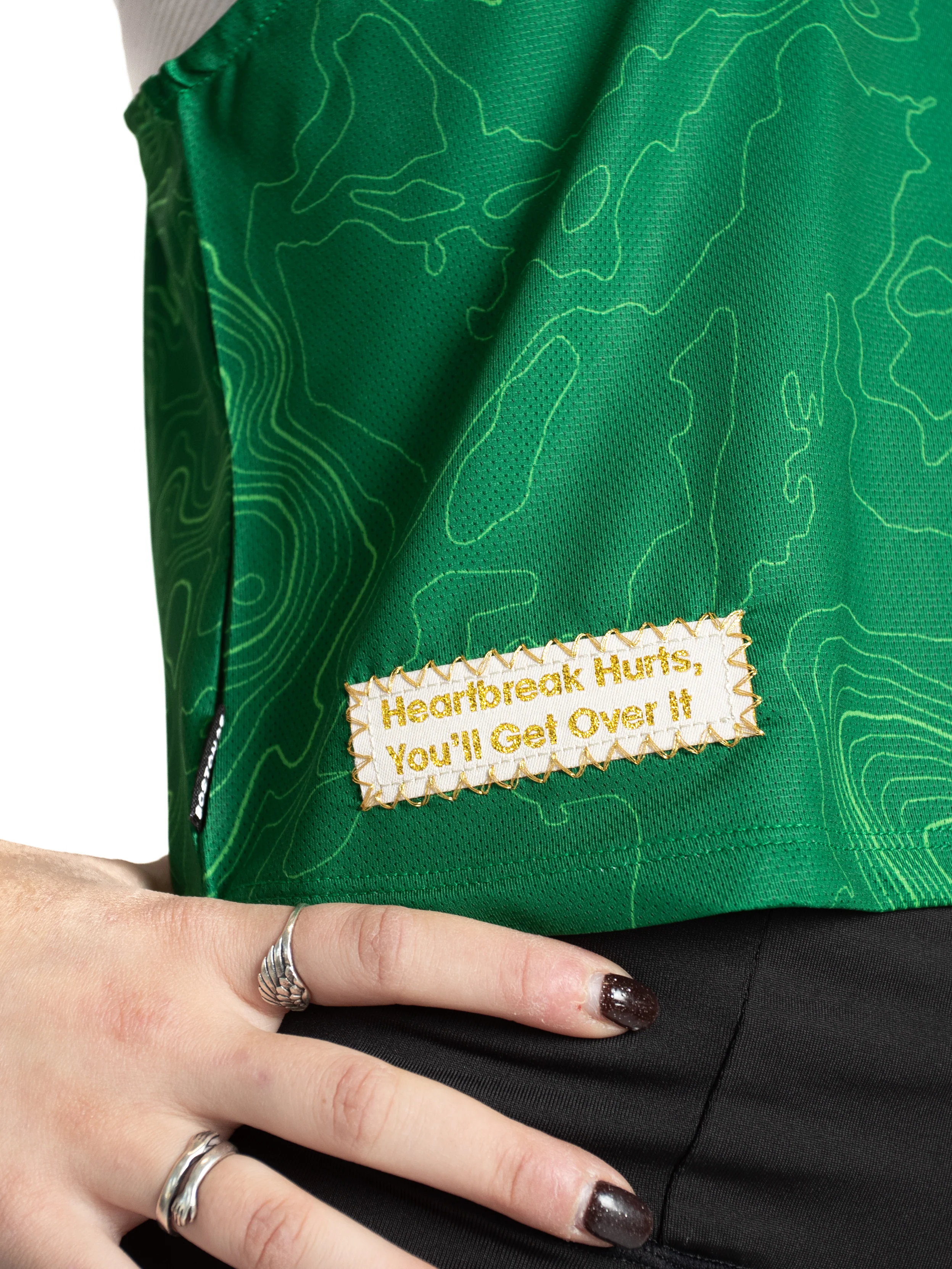Heartbreak Women's Boston Crop Singlet - Image 6