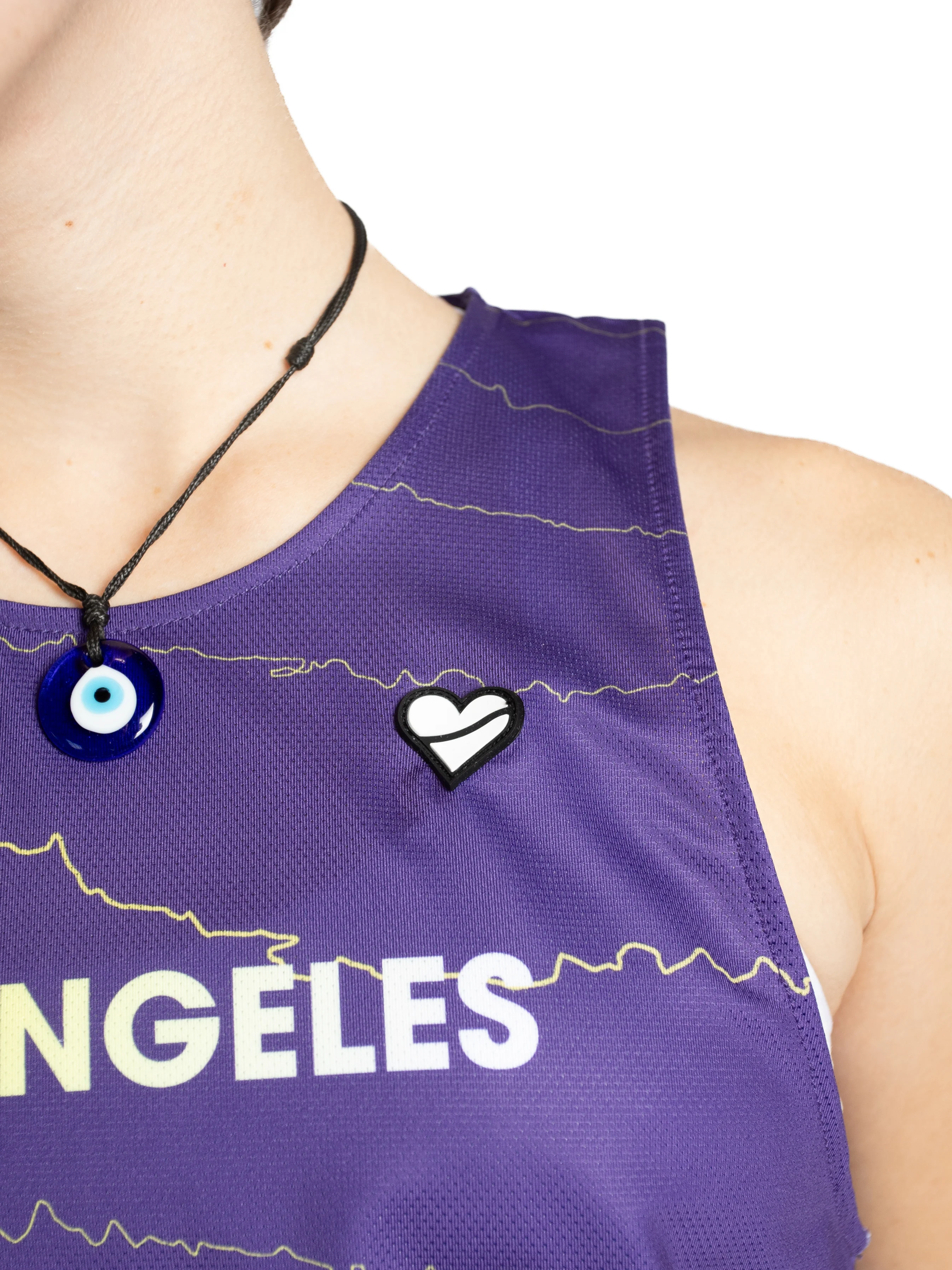 Heartbreak Women's Los Angeles Crop Singlet - Image 4