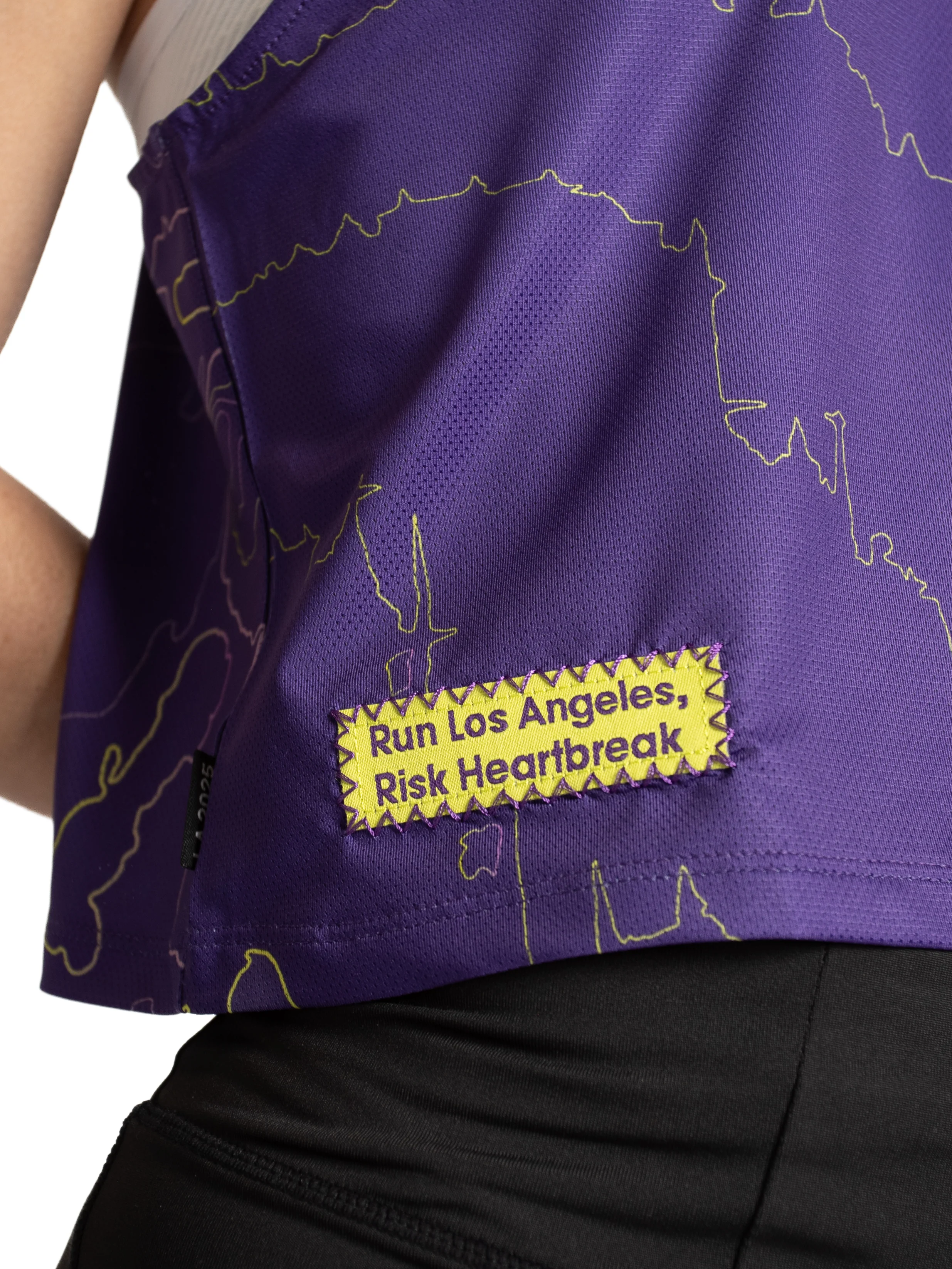 Heartbreak Women's Los Angeles Crop Singlet - Image 7