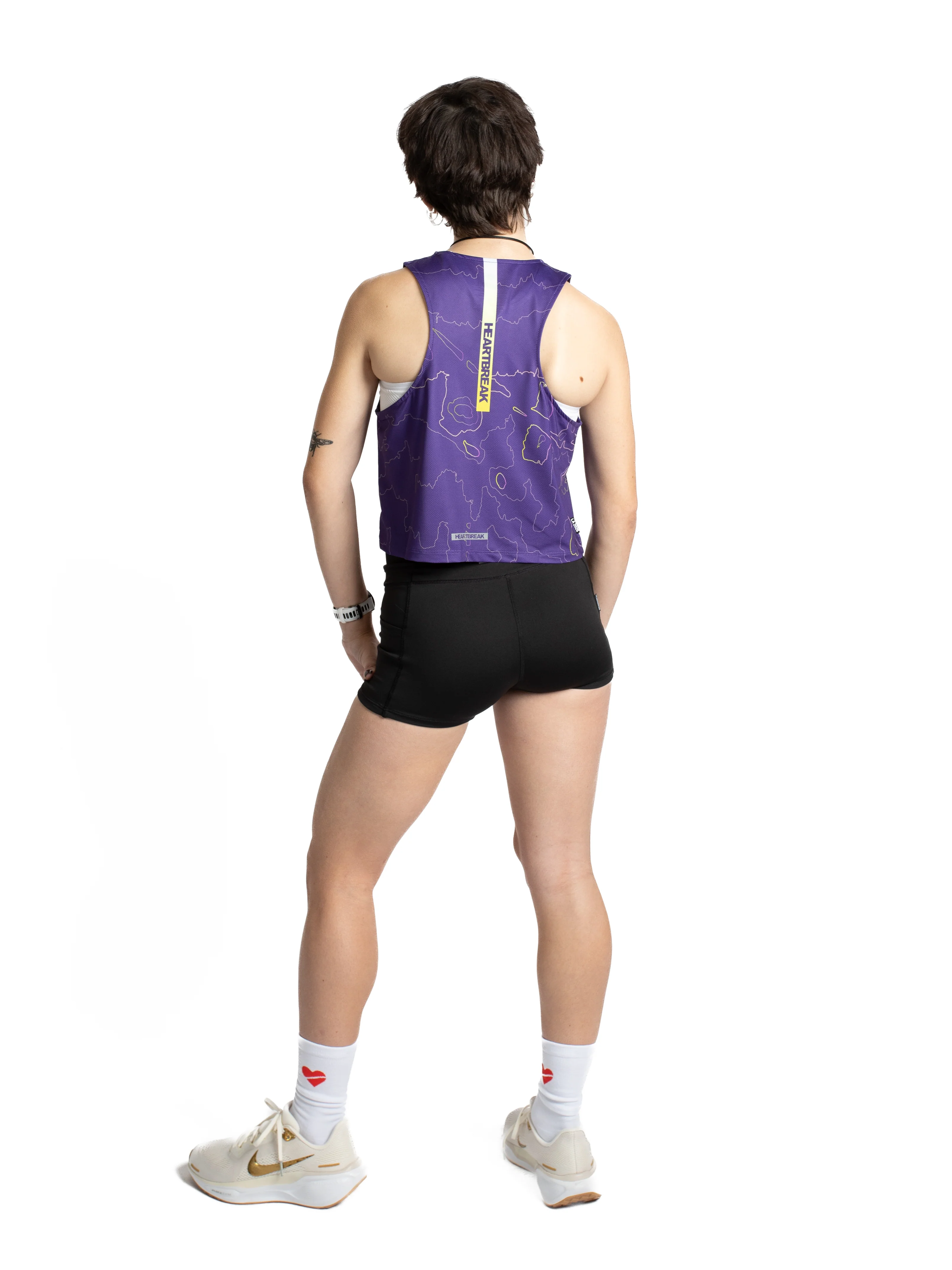 Heartbreak Women's Los Angeles Crop Singlet - Image 8
