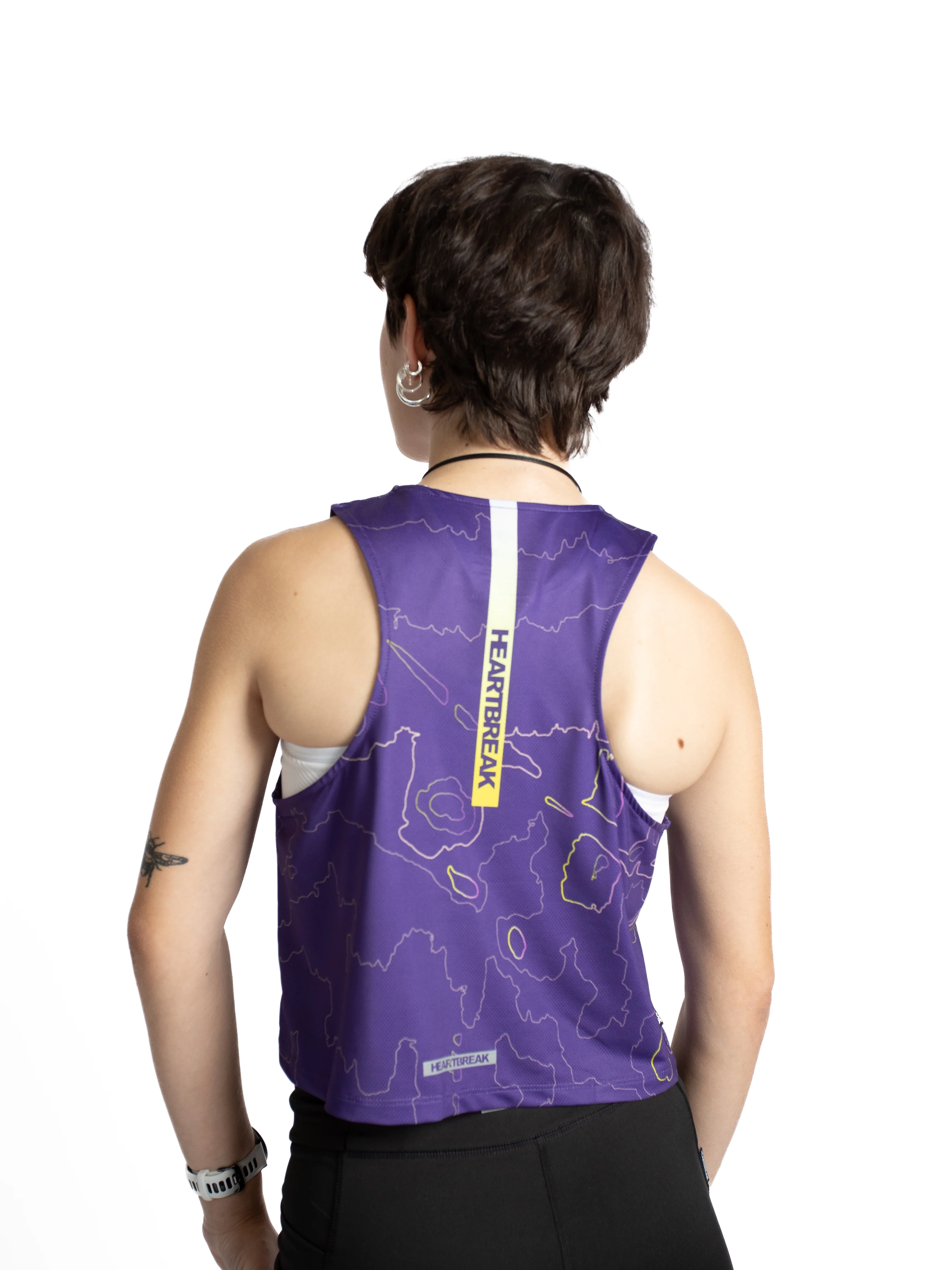 Heartbreak Women's Los Angeles Crop Singlet - Image 9